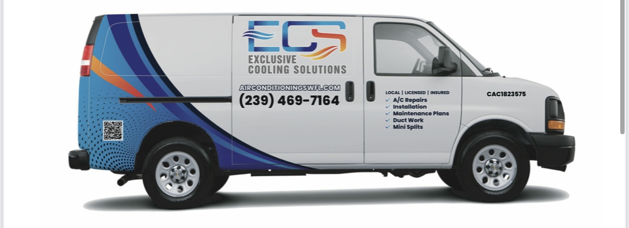 Exclusive Cooling Solutions service van Cape Coral
